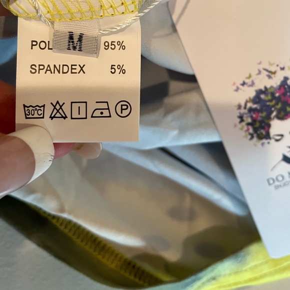 NWT M (SM)rad cutout asymmetric mini crop top arm covers sleeves cage reversible - Picture 9 of 16